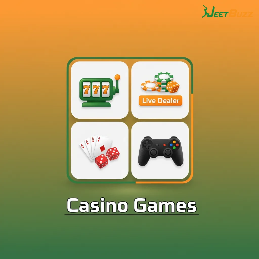 Bangladesh players get 1,500+ games, live dealers at prime hours, slots, Teen Patti, Andar Bahar, roulette, blackjack.