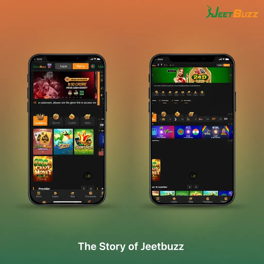 Jeetbuzz history graphic: founder, HQ, licensing; South Asia growth; Bangladesh cricket bettors; mobile, in-play, cashback